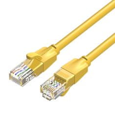 Vention Omrežni kabel UTP CAT6 Vention IBEYF RJ45 Ethernet 1000Mbps 1m rumene barve