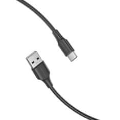 Vention Kabel USB 2.0 A v USB-C 3A Vention CTHBI 3 m črn