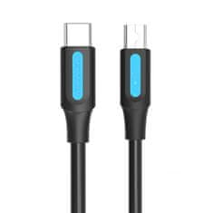 Vention kabel usb-c 2.0 do mini-b 2a 1m vention cowbf black