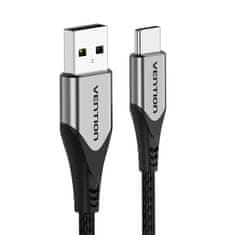 Vention Kabel USB 2.0 A na USB-C Vention CODHC 3A 0,25 m sive barve