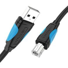 Vention tiskalniški kabel usb2.0 a na usb-b vention vas-a16-b100 1m črn