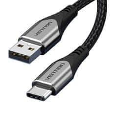 Vention kabel usb 2.0 a do usb-c 3a vention codhg 1,5m szary