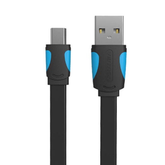 Vention Ploski kabel USB 2.0 A do Mini 5 pin Vention VAS-A14-B100 2A 1m črn