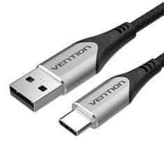 Vention Kabel USB 2.0 A na USB-C Vention CODHF 3A 1m Siva