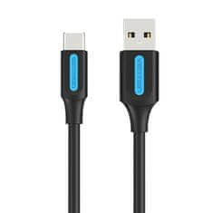 Vention Kabel USB 2.0 A v USB-C Vention COKBH 3A 2m črn