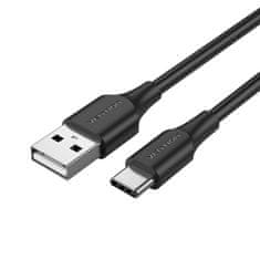 Vention kabel usb 2.0 a do usb-c 3a vention cthbh 2m črn