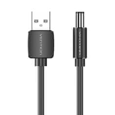 Vention napajalni kabel usb do dc 5,5 mm 0,5 m vention ceybd black