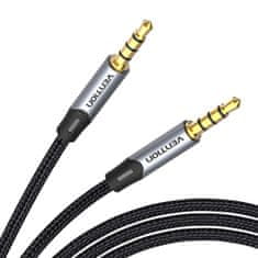 Vention Avdio kabel TRRS 3,5 mm mini priključek BAQHF 1 m siv