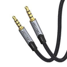 Vention Avdio kabel TRRS 3,5 mm mini priključek BAQHF 1 m siv