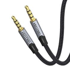 Vention Kabel audio TRRS 3,5mm mini jack Vention BAQHH 2m Szary