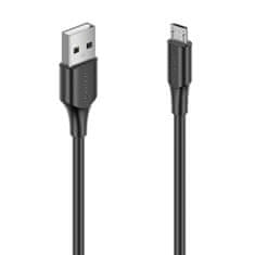 Vention kabel usb 2.0 a moški do micro-b moški 2a vention ctibc 0,25 m črn