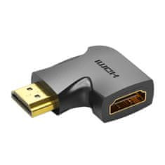 Vention hdmi kotni adapter vention aiob0-2, 4k 60hz (črn) 2 kosa.