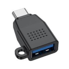 Budi adapter usb 3.0 na usb-c otg budi (črn)