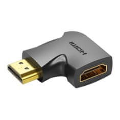 Vention vention aiqb0 hdmi kotni adapter, 4k 60hz (črn)