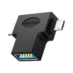 Vention OTG Adapter USB 3.0 na USB-C in Micro USB Vention CDIB0