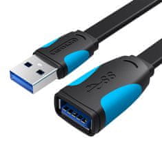 Vention Ravni podaljšek USB 3.0 Vention VAS-A13-B150 1,5 m črn