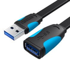 Vention Ravni podaljšek USB 3.0 Vention VAS-A13-B200 2 m črn