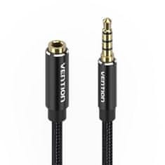 Vention Avdio kabel TRRS 3,5 mm moški na 3,5 mm ženski BHCBH 2 m črn
