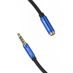 Vention Avdio kabel TRRS 3,5 mm moški do 3,5 mm ženski BHCLG 1,5 m modri