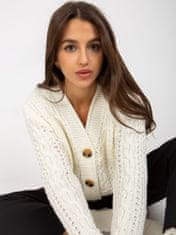 RUE PARIS Klasičen ženski pulover Argade ekru Universal