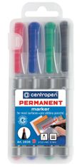 Centropen Permanentni marker 2836 (4 kosi)