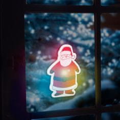 Family Božični RGB LED dekor - samolepilni - Božiček