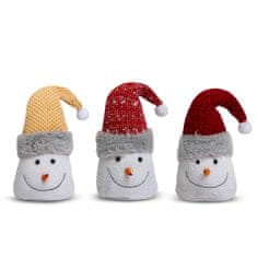 Family Božični snežak s rdečo kapo - 23 cm