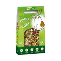 Nestor PREMIUM Funny Rabbit 1500ml/480g- naravna hrana za kunce