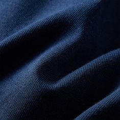 Vidaxl Otroška obleka z dolgimi rokavi mornarsko modra 104