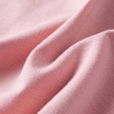 Vidaxl Otroška majica z dolgimi rokavi svetlo roza 140