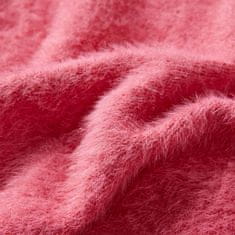 Vidaxl Otroški pulover pleten starinsko roza 104