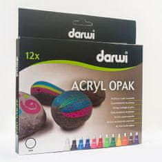 Darwi ACRYL komplet markerjev 12 x 6 ml