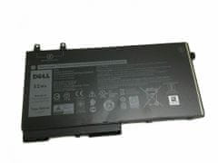 DELL Dellova 3-celična 51W/HR baterija LI-ON za Latitude 5400, 5401, 5500, 5501, Precision M3540, 3541, 3550