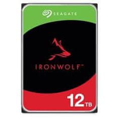 Seagate HDD IronWolf NAS 3,5" 12TB - 7200 vrtljajev na minuto/SATA-III/256MB