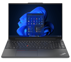 Lenovo ThinkPad E16 G1 prenosnik, R5 7530U, 16WUXGA, 24GB, SSD1TB, UMA, W11P, črn (21JT003HSC)