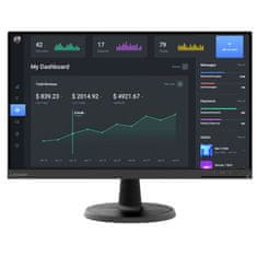 Lenovo D27-40 monitor, 68.58 cm (27"), FHD, VA, LED (67A3KAC6EU)