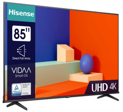 Hisense 85A6K 4K UHD DLED televizor, Smart TV + DARILO: aparat za točenje piva