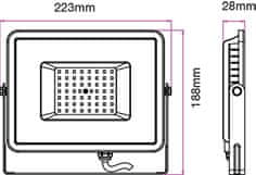 V-TAC LED reflektor 50W IP65 4000K