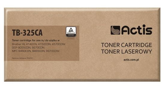 PartyDeco actis tb-325ca toner (nadomestni toner brother tn-325c; standardni; 3500 strani; moder)