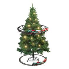Family Vlakec za božično drevo - predvaja glasbo, lučke - deluje na baterije AA