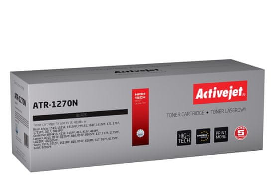 Effiki activejet atr-1270n toner (nadomestni ricoh 1270d 888261; vrhunski; 7000 strani; črn)