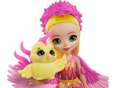 Toys Enchantimals Falon Phoenix punčka + piščanec Sunrise GYJ04 ZA4923