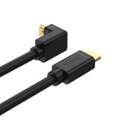 Unitek kotni kabel hdmi 2.0,90',4k60hz,2m,y-c1001