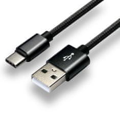 everActive napajalni kabel everactive cbb-1cb (usb - usb tip c ; 1m; črna barva)