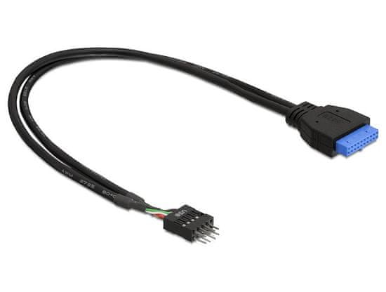 Delock kabel usb 3.0 pin header(f)-&gt;usb 2.0 pin header(m) 30cm