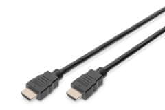 Assmann assmann kabel ak-330107-100-s (hdmi m - hdmi m; 10m; črna barva)