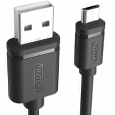 Unitek Unitek microusb-usb 2.0 kabel, 2 m, y-c455gbk