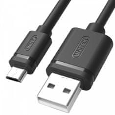 Unitek kabel usb - micro usb 2.0, 1,5 m, m/m; y-c434gbk