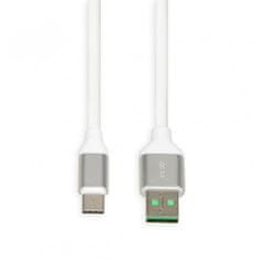 iBOX ibox ikumtcwqc kabel (usb 2.0 tip a - usb tip c ; 1,5 m; bela barva)