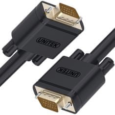 Unitek unitek premium vga kabel hd15 m/m 3m, y-c504g